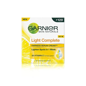 Garnier Skin Naturals Light Complete Serum Cream, 100g